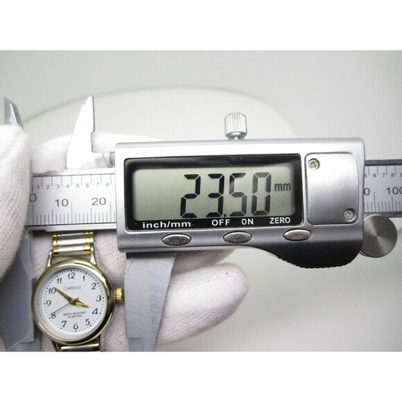 Women's Armex 17 Jewels Incabloc Hand Wind Flower Cover Analog Dial Watch (D341) - Picture 3 of 5